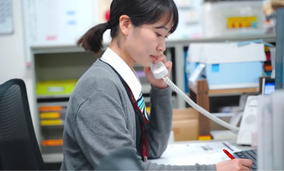 【事務スタッフ】物流事務正社員